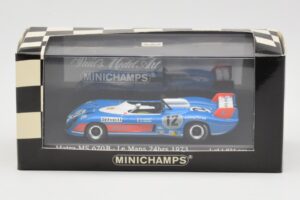 Matra Simca MS670B #12 J-P. Beltoise / J-P. Jabouille / J-P. Jaussaud 24 Hours of Le Mans 1973 Minichamps 1:43 430731112 Pres — immagine 4 di 4