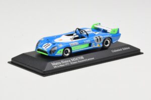 Matra Simca MS670B #7 H. Pescarolo / G. Larrousse 24 Hours of Le Mans Winner 1973 Minichamps 1:43 430731111 Pressofusione — immagine 2 di 4