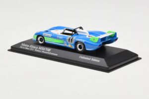 Matra Simca MS670B #7 H. Pescarolo / G. Larrousse 24 Hours of Le Mans Winner 1973 Minichamps 1:43 430731111 Pressofusione — immagine 3 di 4