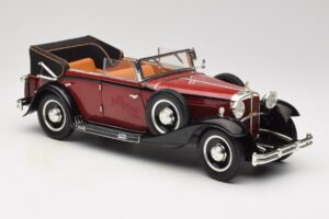 Maybach DS8 Zeppelin Rosso Anson 1:18 30413 Pressofusione — immagine 6 di 8