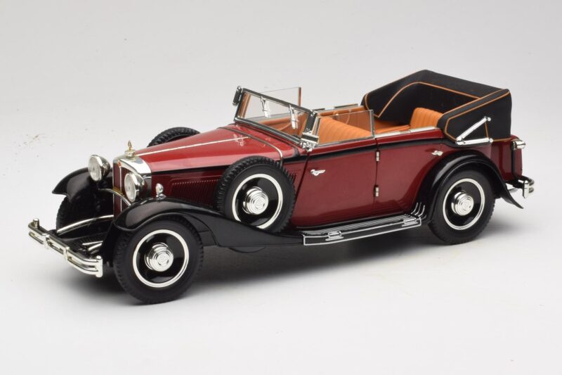 Maybach DS8 Zeppelin Rosso Anson 1:18 30413 Pressofusione