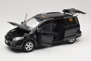 Mazda 5 Nero Paudi Model 1:18 2169BK Pressofusione — immagine 2 di 8