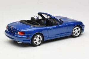 Mazda MX-5 NA 10th Anniversary Blue Metallic Gate 1:18 01071 Pressofusione — immagine 3 di 8