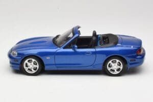 Mazda MX-5 NA 10th Anniversary Blue Metallic Gate 1:18 01071 Pressofusione — immagine 4 di 8