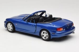 Mazda MX-5 NA 10th Anniversary Blue Metallic Gate 1:18 01071 Pressofusione — immagine 7 di 8