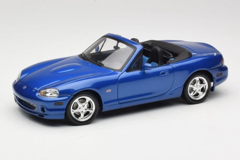 Mazda MX-5 NA 10th Anniversary Blue Metallic Gate 1:18 01071 Pressofusione