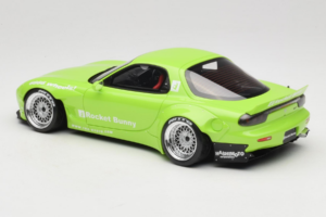 Mazda RX-7 FD Rocket Bunny Pearl Green Otto 1:18 OT1155 Resina — immagine 5 di 6