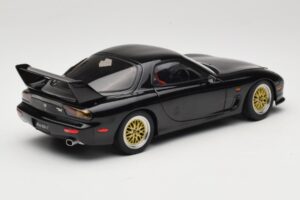 Mazda RX-7 FD Tuned Version Brilliant Black AUTOart 1:18 75968 Pressofusione — immagine 3 di 8