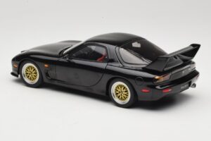 Mazda RX-7 FD Tuned Version Brilliant Black AUTOart 1:18 75968 Pressofusione — immagine 7 di 8
