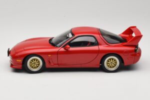 Mazda RX-7 FD Tuned Version Vintage Red AUTOart 1:18 75969 Pressofusione — immagine 4 di 8