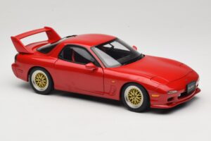 Mazda RX-7 FD Tuned Version Vintage Red AUTOart 1:18 75969 Pressofusione — immagine 6 di 8