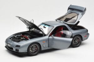 Mazda RX-7 FD Spirit R Type A Grigio Metallic AUTOart 1:18 75987 Pressofusione — immagine 2 di 8