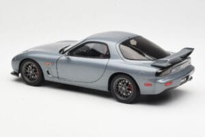 Mazda RX-7 FD Spirit R Type A Grigio Metallic AUTOart 1:18 75987 Pressofusione — immagine 7 di 8