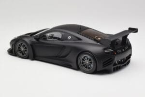 McLaren 12C GT3 Carbon Opaco Nero Minichamps 1:18 151121390 Pressofusione — immagine 5 di 6