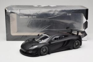 McLaren 12C GT3 Carbon Opaco Nero Minichamps 1:18 151121390 Pressofusione — immagine 6 di 6