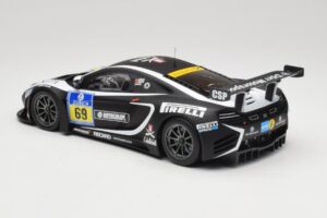 McLaren 12C GT3 Dorr Motorsport #69 C. Adams / M. Klasen 24 Hours Nurburgring 2013 Minichamps 1:18 151131369 Pressofusione — immagine 5 di 6