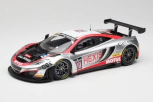 McLaren 12C GT3 Hexis Racing #107 O. Panis / F. Cazenave 24 Hours of Spa 2013 Minichamps 1:18 151131397 Pressofusione