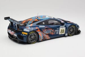 McLaren 12C GT3 #88 Von Ryan Racing A. Barff / T. Goodwin / B. Senna Spa 24 Hours 2013 Minichamps 1:18 151131388 Pressofusion — immagine 2 di 6