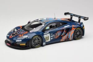 McLaren 12C GT3 #88 Von Ryan Racing A. Barff / T. Goodwin / B. Senna Spa 24 Hours 2013 Minichamps 1:18 151131388 Pressofusion