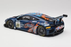 McLaren 12C GT3 #88 Von Ryan Racing A. Barff / T. Goodwin / B. Senna Spa 24 Hours 2013 Minichamps 1:18 151131388 Pressofusion — immagine 5 di 6