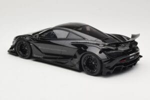 McLaren 720S LB Works Nero GT Spirit 1:18 GT516 Resina — immagine 5 di 6