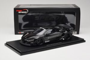 McLaren 720S Liberty Walk Nero TopSpeed 1:18 TS0587 Resina — immagine 6 di 6