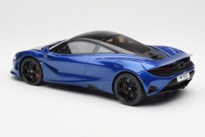 McLaren 750S Blu GT Spirit 1:18 GT458 Resina — immagine 5 di 6