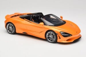 McLaren 750S Spider Papaya Orange GT Spirit 1:18 GT488 Resina — immagine 4 di 6