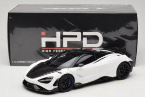 McLaren 765LT Bianco HPD 1:18 HOD18007 Pressofusione — immagine 8 di 8