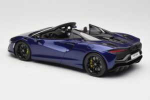 McLaren Artura Spider Viola GT Spirit 1:18 GT515 Resina — immagine 5 di 6