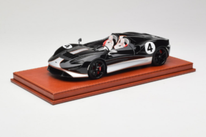 McLaren Elva Nero Argento AB Models 1:18 REMC022 Resina — immagine 2 di 7
