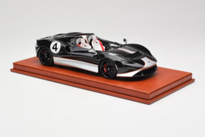 McLaren Elva Nero Argento AB Models 1:18 REMC022 Resina — immagine 4 di 7