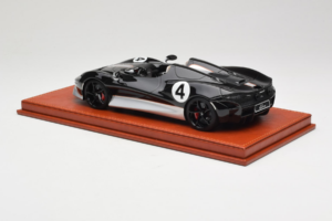 McLaren Elva Nero Argento AB Models 1:18 REMC022 Resina — immagine 5 di 7