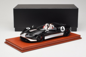 McLaren Elva Nero Argento AB Models 1:18 REMC022 Resina — immagine 7 di 7
