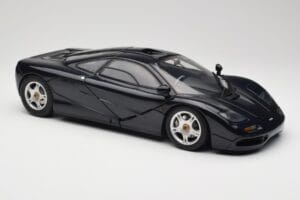 McLaren F1 Dark Blue Metallic Minichamps 1:12 530133128 Pressofusione — immagine 7 di 9