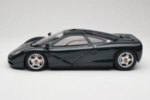 McLaren F1 Dark Green Metallic Minichamps 1:12 530133127 Pressofusione — immagine 5 di 9
