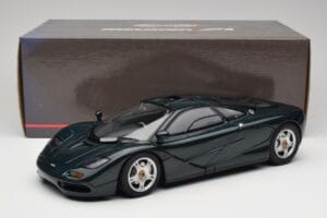 McLaren F1 Dark Green Metallic Minichamps 1:12 530133127 Pressofusione — immagine 9 di 9