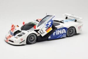 McLaren F1 GTR BMW Motorsport #42 J. Lehto / S. Soper / N. Piquet 24 Hours of Le Mans 1997 Minichamps 1:18 530133742 Pressofu — immagine 2 di 8