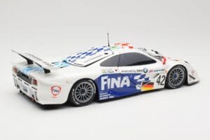 McLaren F1 GTR BMW Motorsport #42 J. Lehto / S. Soper / N. Piquet 24 Hours of Le Mans 1997 Minichamps 1:18 530133742 Pressofu — immagine 3 di 8