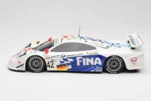 McLaren F1 GTR BMW Motorsport #42 J. Lehto / S. Soper / N. Piquet 24 Hours of Le Mans 1997 Minichamps 1:18 530133742 Pressofu — immagine 4 di 8