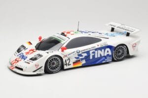 McLaren F1 GTR BMW Motorsport #42 J. Lehto / S. Soper / N. Piquet 24 Hours of Le Mans 1997 Minichamps 1:18 530133742 Pressofu