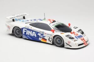 McLaren F1 GTR BMW Motorsport #42 J. Lehto / S. Soper / N. Piquet 24 Hours of Le Mans 1997 Minichamps 1:18 530133742 Pressofu — immagine 6 di 8