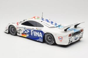 McLaren F1 GTR BMW Motorsport #42 J. Lehto / S. Soper / N. Piquet 24 Hours of Le Mans 1997 Minichamps 1:18 530133742 Pressofu — immagine 7 di 8