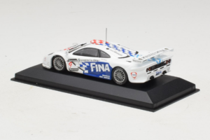 McLaren F1 GTR #9 Fina P. Kox / R. Ravaglia / A. Montermini 24 Hours of Le Mans 1997 Minichamps 1:43 MCLAREN002 Pressofusione — immagine 3 di 5