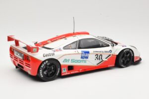 McLaren F1 GTR GT1 #30 West Competition J. Nielsen 1996 UT Models 1:18 39624 Pressofusione — immagine 3 di 8