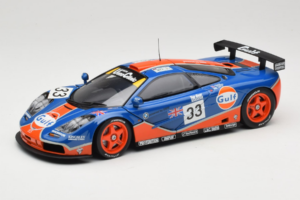McLaren F1 GTR Gulf #33 R. Bellm / M. Weaver / J-J. Lehto 24 Hours of Le Mans 1996 UT Models 1:18 530161833 Pressofusione
