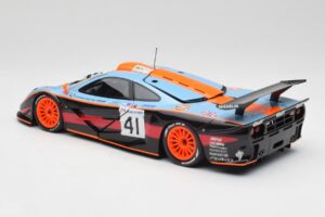 McLaren F1 GTR Gulf #41 P. Gounon / S. Oloffson 24 Hours of Le Mans 1997 Minichamps 1:18 530133741 Pressofusione — immagine 7 di 8