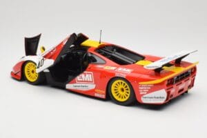 McLaren F1 GTR Gulf Team Davidoff #40 D. O'Rourke / G. Sugden / J. Auberlein 24 Hours of Le Mans 1998 Minichamps 1:18 5301338 — immagine 5 di 8