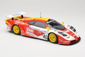 McLaren F1 GTR Gulf Team Davidoff #40 D. O'Rourke / G. Sugden / J. Auberlein 24 Hours of Le Mans 1998 Minichamps 1:18 5301338 — immagine 6 di 8