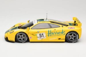 McLaren F1 GTR Harrods Mach One Racing #51 A. Wallace / D. Bell / J. Bell 24 Hours of Le Mans 1995 Minichamps 1:18 530133551  — immagine 4 di 8